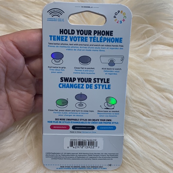 🔥4/$25🔥Popgrip marbelized design swappable - Picture 3 of 7